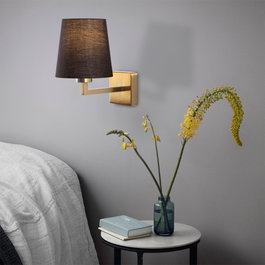 Opviq Profil - 4654 Lámpara de pared Oro y Negro